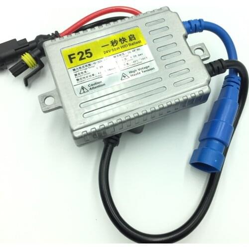 1pc 24V 55W CANBUS HID Slim Ballast Replacement For truck Headlight 12v H1 H3 H4 H7 H9 H10 H11 H13 9004 9005 9006 GLOWTEC