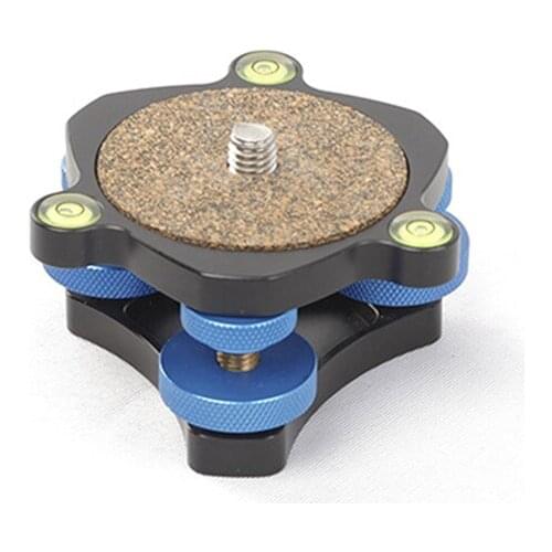 1pc High Precision Level Regulator Universal Adjustable RZ Leveler Base Measurement for Camera Horizontal Tripod Head Spare Part