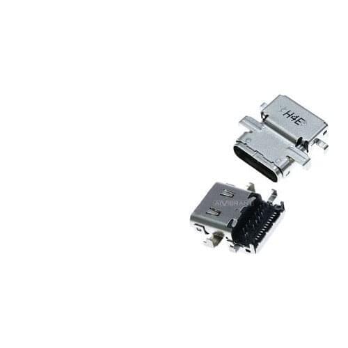 2PCS DC Jack USB Type-C Charging Port For HP SPECTRE X360 15-BL 15T-BL Laptop Connector Socket