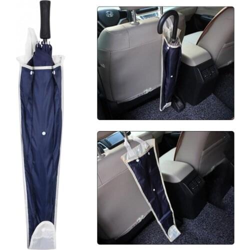 Car Accessories Waterproof Car Seat Back Umbrella Storage Bag Cover Organizer Holder Stowing Tidying