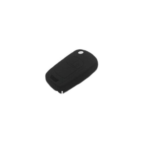 Black Color Remote Key Cover Silicon Gel Skin For Chevrolet Cruze