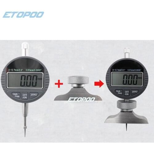 0-12.7mm/0-25.4mm 0.001mm digital indicator Electronic Micrometer Digital Micrometro 0.01mm Dial Indicator Gauge With Retail Box