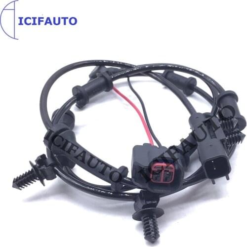 ABS Wheel Speed Sensor Front Left / Right Plug Pigtail Connector Wire For Jeep Wrangler JK 52060156AD 68003281AA 68003281AB