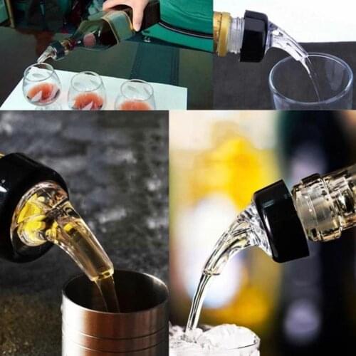 30ml Quantitative Wine Pourer Dispenser Spirit Agents Bars Drinks Spout Alcohol Liquid Dispenser Bottles Cocktail Measured O0P9