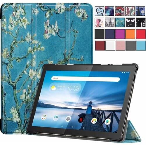 Flip Cover for Lenovo Tab M10 Case TB-X505F TB-X505X TB-X505L TB-X605F TB-X605L Cover Folding Tablet Shell for Lenovo M10 Case