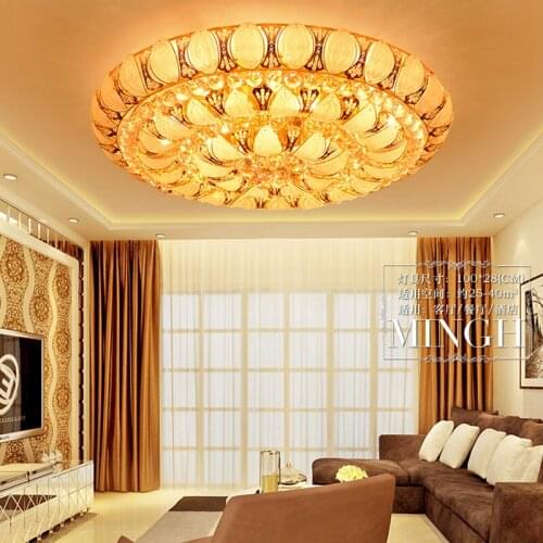 Crystal combination Ceiling Light Creative Classic Living Room Restaurant Bedroom Hotel ceiling lamps ZA SJ46
