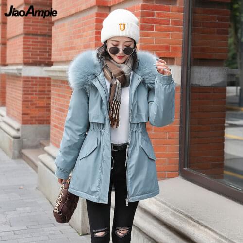JiaoAmple Women's Parkas With A Hood