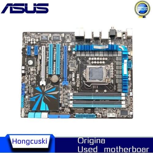 For Asus P7P55D Premium Desktop Motherboard P55 Socket LGA 1156 i3 i5 i7 DDR3 16G ATX Original Used Mainboard