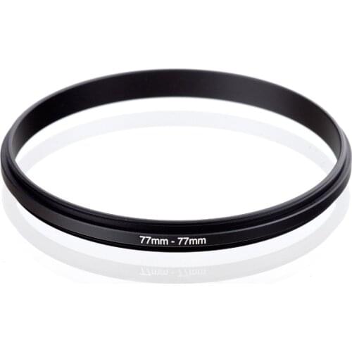 RISE(UK) 77mm-77mm 77mm to 77mm Male to Male Coupling Step Ring Adaptor 77-77 Dual Male