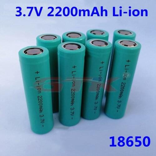 Rechargeable 3.7V 2200mAh Lithium ion battery 3.7V Li ion cells for 11.1V 12V 24V Singing machine mobile DVD player