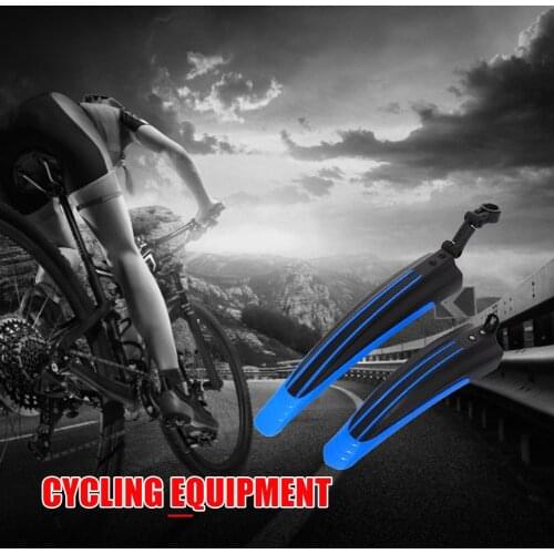 Plastic Universal Bicycle Rear Front Mudguard Dust-proof PP Mountain Bike Splash Fender Guard Set for 20/22/24/26 inch