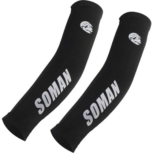 SOMAN Motorcycle Arm Sleeve Sunscreen Ice Silk Cycling Arm Sleeve Quick Dry UV Resistant Outdoor Sports Sleeves for Riding