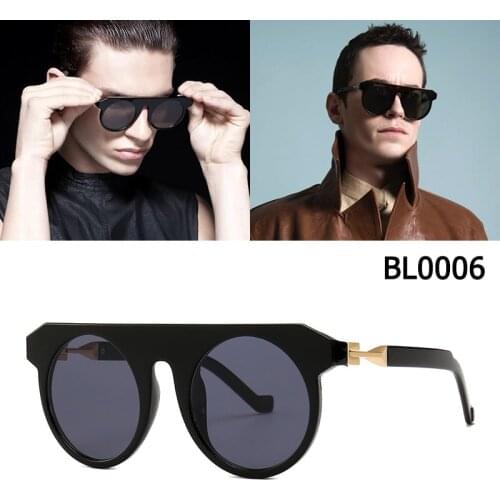JackJad 2020 Fashion Future Concept BL0006 Style Sunglasses Vintage Classic Flat Round Brand Design Sun Glasses Oculos De Sol
