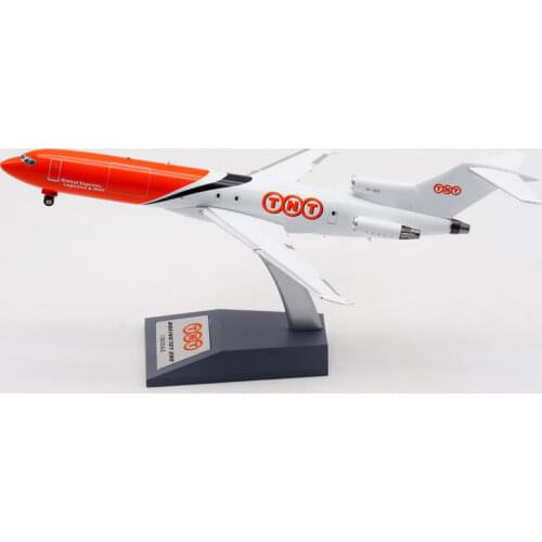 1/200 Scale B727-200 OY-SES TNT Airline Plane Model Alloy Landing Gear Aircraft collectible display Airplanes