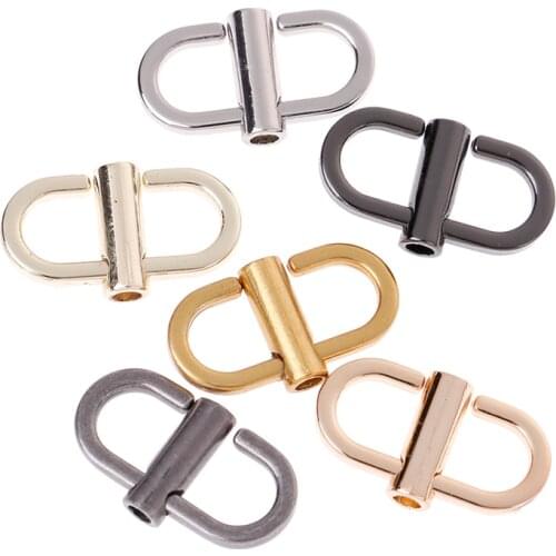 2Pcs/lot Adjustable Metal Buckle Clip Handbag Chain Strap Length Shorten Bag Accessories Wholesale