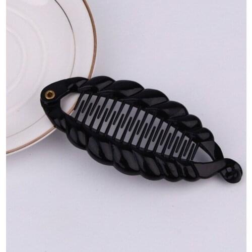 5pc Fashion Diffierent Design Fishtail Clip Lady Fish Folder Fishtail Clip Hairpin Headdress Banana Shape Hair Accessories
