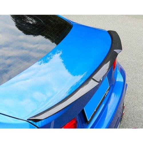Car Rear Trunk Wing Spoiler for BMW X4 F26 2014 - 2017 Rear Trunk Boot Lip Spoiler Wing Carbon Fiber