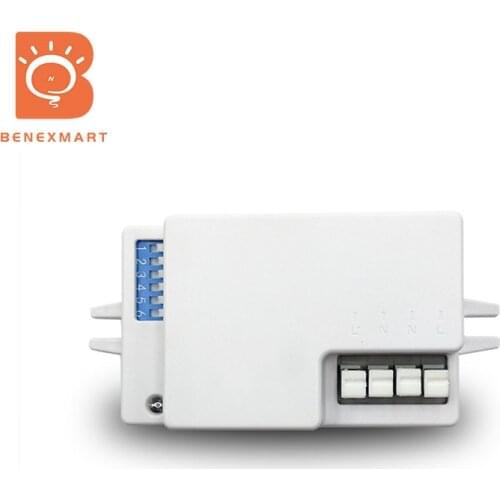 Microwave Sensor LED Microwave 360 Degree Radar Motion Sensor Light Automatic Switch Ceiling Light Body Motion Detector