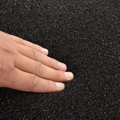 Black Bio-Sponge Reusable Aquarium Filter Sponge Fish Tank Black Filter Biochemical Cotton Foam Pads 50*50cm