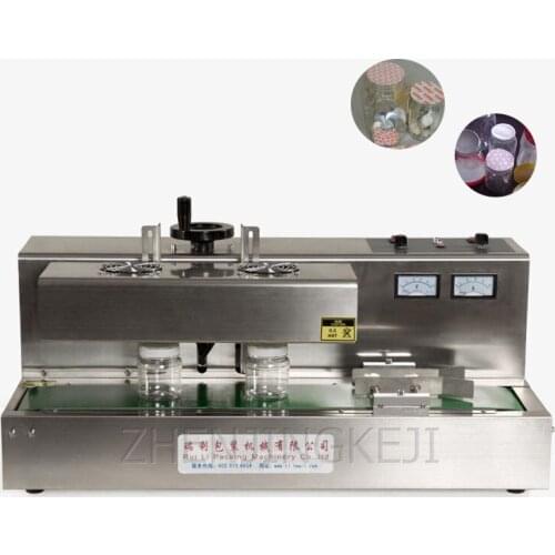 Continuous Electromagnetic Induction Sealer 220V/1.5KW Automatic Plastic Bottle Medicine Bottle Food Cosmetic Sealing Equipment