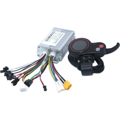 GREENTIME Six Mosfet 36V/48V/60V 450/500W BLDC Electric scooter controller and GT-100 LCD Display one set