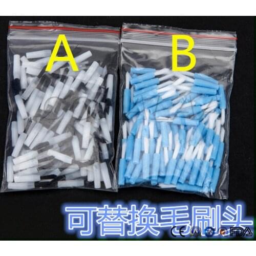 Good quality 100pcs Dental Disposable Micro Applicator Brush Bendable Regular small brush applicator stick teeth whitening