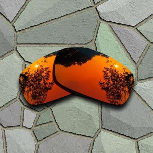 Red Orange Sunglasses Polarized Replacement Lenses for Oakley X Squared
