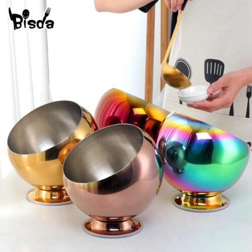 1Pcs Stainless Steel Seasoning Container Serving Bowls Spice Tools Food Storage For Seasoning Garlic Coriander For Public Use