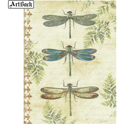 Full square drill 5d diamond painting dragonfly home decoration diamond mosaic 3d full diamond embroidery crafts stickers gift