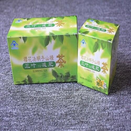 Lose Weight Fat Burner Cassia, hawthorn, three-leaf Slimming Tea Women Detox Natural Beauty Body Slim Care