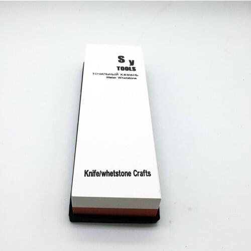 3000/8000 grit Coarse Grinding Fine Polishing Kitchen knife sharpener water whetstone 7*2*1 inches