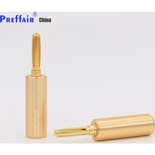Vb-091 audio 24K Gold Plated Banana Speaker Plug 4PCS