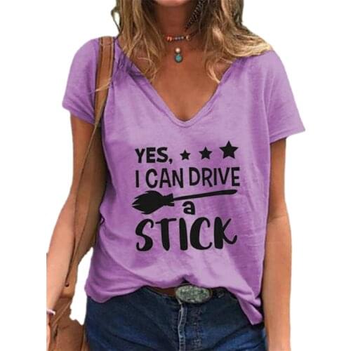 3XL Plus Size Women Summer T Shirt Fashion Letter Print Loose Top Ladies Casual V-Neck Short Sleeve Female Casual Street T Shirt