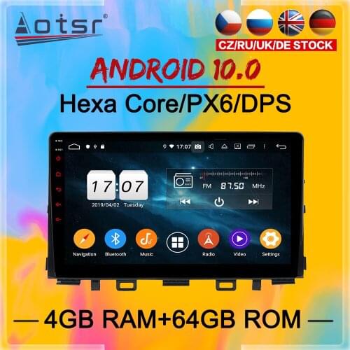2 Din IPS Screen Android 10 DSP Car Multimedia Player For Kia RIO 2017-2018 GPS Navigation Audio Radio WIFI BT stereo head unit