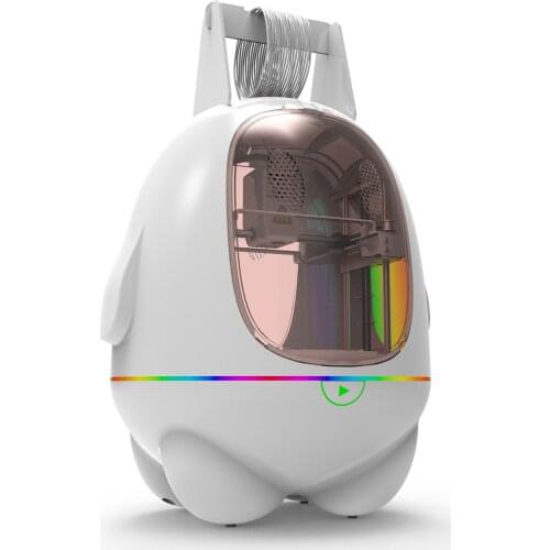 2021 Lovely Little Penguin FDM 3D Printer Mini 3D Printer Toy Lovely DIY 3D Printer For Children