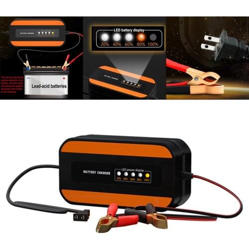 Motorcycle Power 12V Automatic Smart Motorcycle Battery Charger Maintainer
