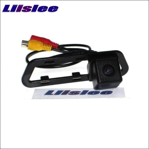 LiisLee Car Rear View Camera For Nissan Tiida / Pulsar C12 Hatchback Night Vision Look Back Backup CCD Camera