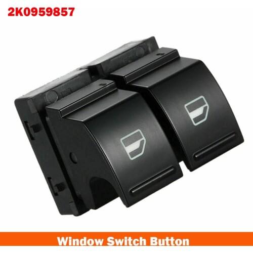 Electric Window Switch Button Driver Side For VW Golf MK5 Caddy 2K EOS Passat B6 Jetta 2K0959857A 1K3959857A Car Accessories