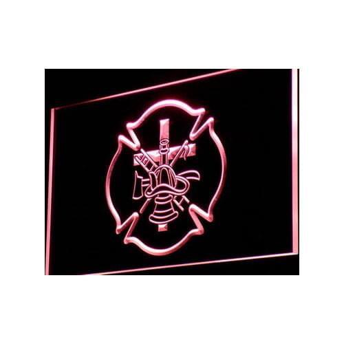 I899 Firefighter Fire Helmet AXE Ladder Light Signs On/Off Swtich 20+ Colors 5 Sizes