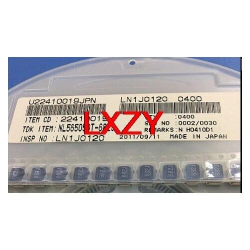 Free Shipping 20PCS/LOT 2220 SMD inductor winding inductance NL565050T-682J-PF 6.8mH 30mA current 5