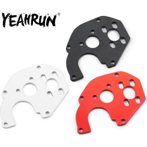 YEAHRUN 1/24 RC Car Metal Motor Fixing Plate Gearbox Parts for Axial SCX24 90081 AXI00001 AXI00002 Upgrade Parts Accessories