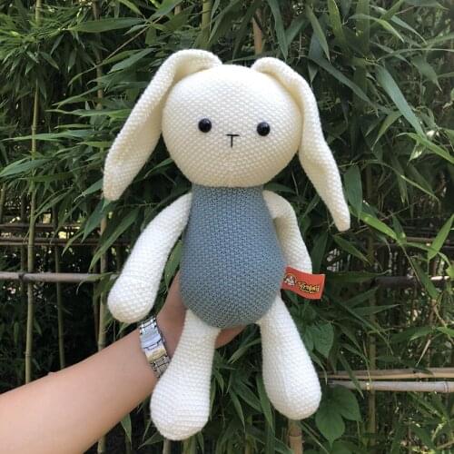 35cm Kawaii Bunny Plush Rabbit Baby Toys Cute Soft Cloth Stuffed Animals Rabbit Home Decor For Children Baby Appease Toys Gift