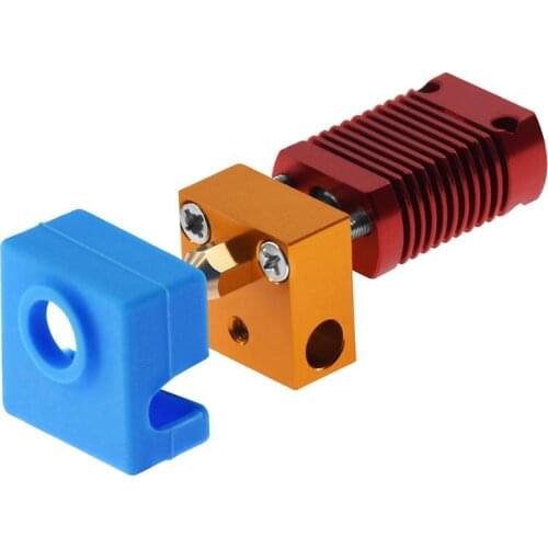 MK8 Assembled Extruder Hot End kit for Ender 3 CR10 printer 1.75mm 0.4mm Nozzle aluminum heating block 3d printer accessories