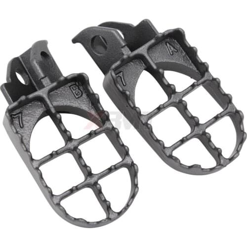 Motorcycle Motocross MX Dirt Bike Racing Footpegs Footrests For Suzuki DR 650 350 250 DR650SE 1996-1997 DR350 DR250 1990-1995