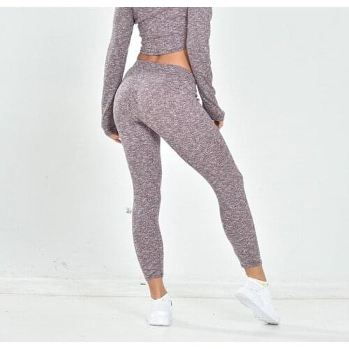 TaoBo New Sexy Open-neck Knitted Fitness Suit Female Sports Tight Quick-drying Thin Training Yoga Running Clothes