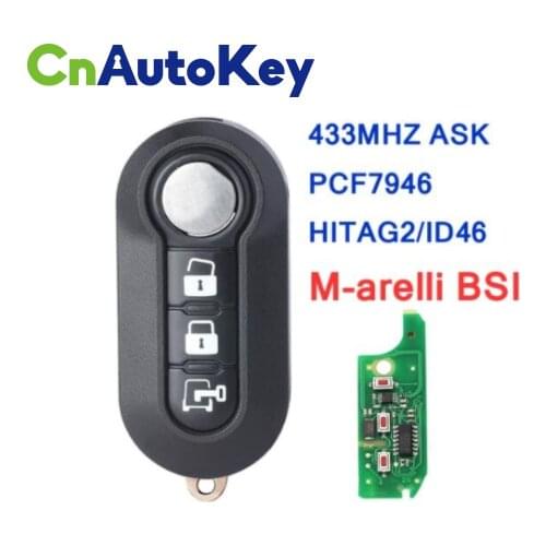 CN017020 Aftermarket 2015-2019 Dodge Ram Promaster Marelli BCM / Remote Key 3-Button Flip Key P/N RX2TRF198