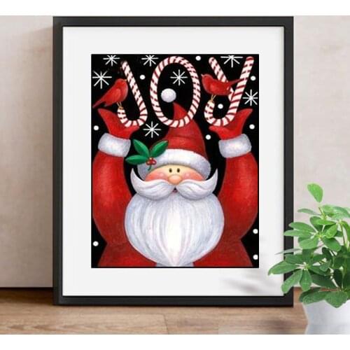 Santa Claus 5D DIY Diamond Painting Cartoon Full Square Christmas Diamond Mosaic Diamond Embroidery Picture Of Rhinestone