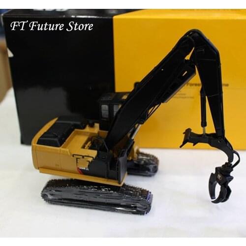 In Stock Collectible 1/50 Scale Alloy Diecast Crawler-type Timber Grab Truck Engineering Machine TR40002 Model Toys 568LL