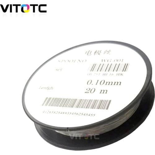 0.1mm Dia Tungsten Electrode Wire Corona Wire Electrode Tungsten Filament Wire Used For Photocopier Repair About 20 Meters/Roll