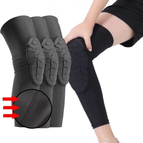 1pcs Knee Pads Kids Sports Knee Pads Anti-Collision Basketball Honeycomb Knee Pad Brace Children Skating Running Elbow Pad